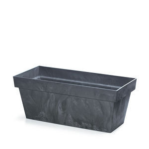 Jarrón Cúbico 39.2X18.2X16CM Antracita - Product Image 1