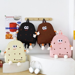 Sac à dos scolaire pour étudiantes de style japonais, <span class=keywords><strong>chic</strong></span> et tendance, en toile souple avec fermeture éclair et double compartiment intérieur à motif de dessin animé mignon - Product Image 4