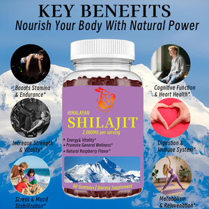 Gomitas de Shilajit OEM ODM para una Salud Cognitiva Óptima, Equilibrio del Estado de Ánimo, Gomitas Herbales con Ashwagandha y Cúrcuma - Product Image 6