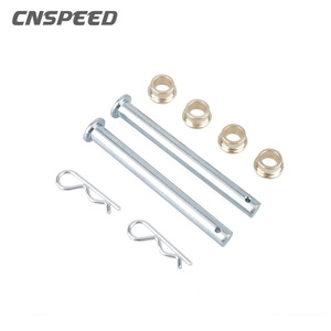 CNSPEED ชุดซ่อมบูชบานพับประตูรถยนต์คู่เหล็กสำหรับ 1979-1993 มัสแตงประตูคู่ - Product Image 1