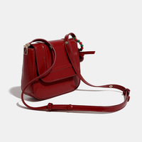 Sac bandoulière femme 2025 – Nouvelle collection printemps – Tendance et polyvalent – Style Instagram – Petit sac selle en microfibre et cuir synthétique