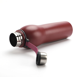 Liitokara — bouteille à eau 20oz 304 SS, contenant sous vide en acier inoxydable, pour conserver de l'eau, pour sportifs, avec cordon - Product Image 3