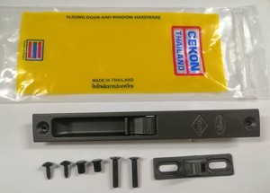 Nuovo Design Bangladesh thailandia scorrevole vetro accessori finestra e porta Cekon Kai serratura cromo bronzo argento 70g 90g 112g - Product Image 2