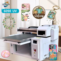 Impresora UV de Formato Grande 6090, Máquina Comercial Multifuncional de Inyección de Tinta para Impresión a Todo Color en Acrílico, Vidrio y PVC