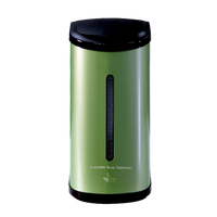 Distributeur de savon mousse sans contact mural en acier inoxydable, grande capacité, pour usage hôtelier moderne, avec capteur infrarouge automatique pour liquide vaisselle