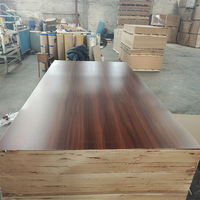 Panneau MDF brut de couleur claire MDF laminé de mélamine