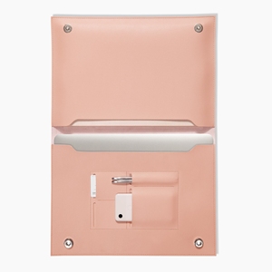 Portefeuille en cuir PU porte-documents 13 <span class=keywords><strong>pouces</strong></span> <span class=keywords><strong>15</strong></span> <span class=keywords><strong>pouces</strong></span> pochette pour <span class=keywords><strong>ordinateur</strong></span> <span class=keywords><strong>portable</strong></span> logo en relief personnalisé sac de rangement pour <span class=keywords><strong>ordinateur</strong></span> <span class=keywords><strong>portable</strong></span> en cuir PU dossiers - Product Image 4