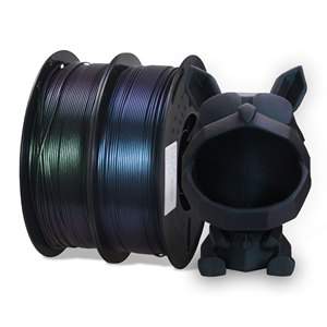 Filament d'impression 3D 1,75 mm, vert royal brillant caméléon, filament d'impression 3D - Product Image 3