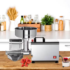 Mesin Penyaring Tomat Elektrik Pembuat Saus Penggiling Bahan Makanan Stainless Steel Banyak Digunakan untuk Buah dan Sayuran - Product Image 4