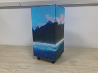 FTYview tutta la vendita di su misura ad alta definizione commerciale Video parete schermi pubblicitari foto con LED cubo Display