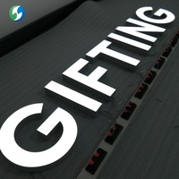 Letrero Luminoso LED de Alta Calidad, Letrero con Logotipo Personalizado de Alto Brillo, Letras Luminosas 3D LED para Exteriores