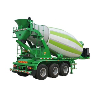 China Marca de <span class=keywords><strong>3</strong></span> <span class=keywords><strong>ejes</strong></span> camión mezclador de concreto 15m3 a granel de cemento remolque para la venta - Product Image 1