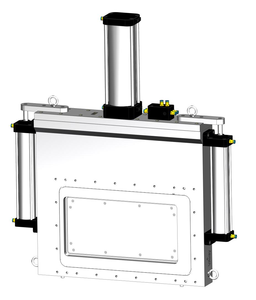 PLASMA Electric Compact Universal High-Vacuum Rectangular Valve Dual Acting Solenoid Valve OEM Customizable Stable Dynamic - Product Image 1