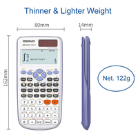 Nouvelle Arrivée Calculatrice Scientifique OS-991ES PLUS Deuxième Édition Certifiée CE Alimentation Solaire par Pile Bouton Affichage 10+2 Chiffres pour