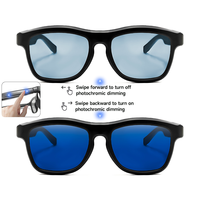 Lunettes Intelligentes IA avec Changement de Couleur Tactile, Réglage par Glissement, Interaction IA Intelligente Question-Réponse