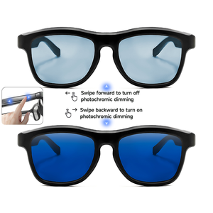 Occhiali Intelligenti AI con Cambio Colore Touch e Regolazione Scorrevole per Interazione Intelligente AI con <span class=keywords><strong>Domande</strong></span> e Risposte - Product Image 1