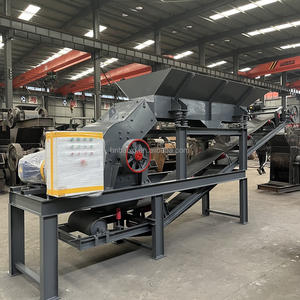 Konveyör ile 10tph taş kırma kırıcı küçük dizel kaya değirmeni çekiçli kırma makinesi - Product Image 4