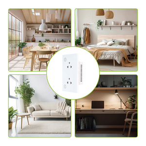 <span class=keywords><strong>Prise</strong></span> murale intelligente universelle <span class=keywords><strong>double</strong></span>, alimentation 110-240V, livraison rapide pour l'Amérique du Sud, achat électrique en gros - Product Image 5