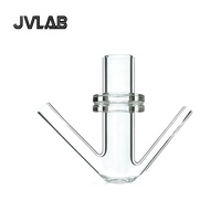 Clip en plexiglas pour diffuseur transdermique, adaptateur de verrerie de laboratoire pour cellule de diffusion transdermique en verre