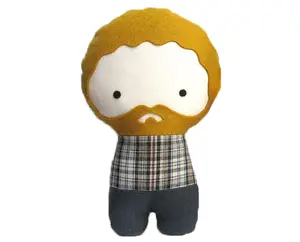 China suppliers lovely New design eco-friendly cute simple design doll big beard man