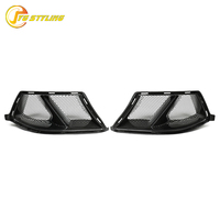 Garniture de ventilation avant en fibre de carbone sèche style MP avec grille pour BMW M3 G80 G82 G83 M4, accessoires extérieurs en carbone véritable, kits carrosserie