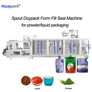 Electric Automatic <b>Stand</b>-up Pouch Filling Sealing Packing Machine for Food Chemical High Productivity Motor <b>Engine</b> Core - Product Image 1