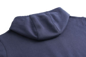 Suéter de cintura elástica con capucha de 350g para hombre, parte inferior activa de estilo sólido para verano y otoño - Product Image 3