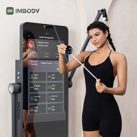 IMBODY Équipement de fitness intelligent à résistance variable pour la maison, Miroir de fitness intelligent avec IA
