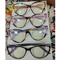 Monture de lunettes pour femme en TR90, assortiment varié, solide, à monture complète, durable, pour un usage quotidien, adaptée à toutes les formes de visage