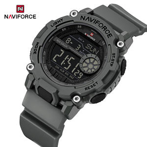 NAVIFORCE 7133 Nouvelles montres multifonctions pour hommes Bracelet en TPU Écran d'<span class=keywords><strong>affichage</strong></span> numérique <span class=keywords><strong>Montre</strong></span> électronique pour garçon Sport masculin - Product Image 4
