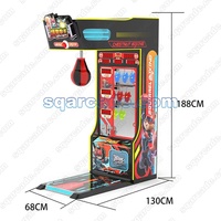 Machine de jeu d'arcade de boxe pour enfants, mini, en acier, électronique, garantie 1 an, anglais