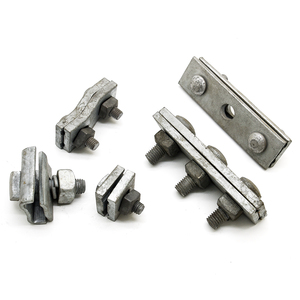 Nối đất kẹp nối đất que Ống Móc áo và hỗ trợ vít đống cầu treo sợi - Product Image 1