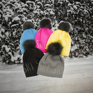 2026 gros femmes acrylique fausse fourrure chapeau commun tissu lettre motif Dobby Style décontracté 50-52cm tour de tête bonnets - Product Image 3