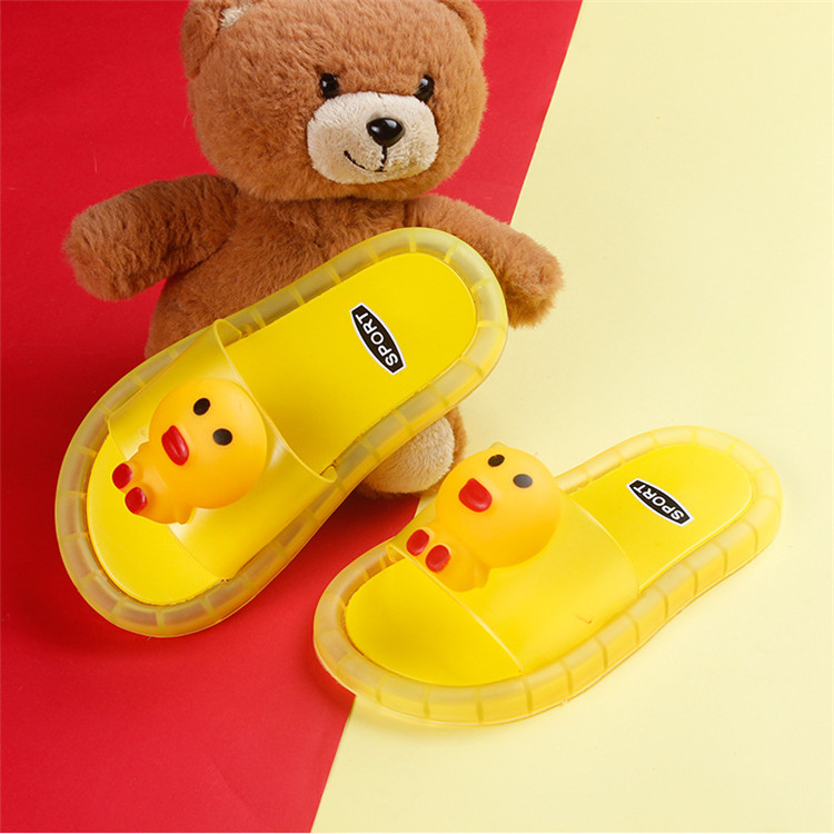 2021 Footwear Luminous Jelly Summer Children's Slippers Beach Sandals Kids Slippers Cartoon