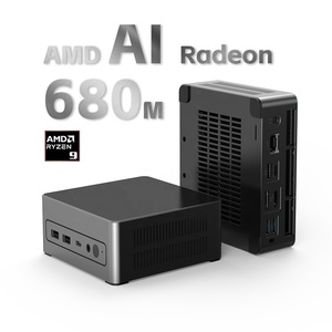 Mini PC de jeu R7 6800HX Radeon 680M 16 Go DDR5 512 Go 1 To SSD NVMe Win 11 Ordinateur de jeu WiFi6 B60 AMD R9 6900HX B60 - Product Image 1