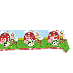 Decoraciones para Fiesta de Cumpleaños de <span class=keywords><strong>Granja</strong></span> Lechera, Artículos para Fiesta de Animales, Platos de Papel, Servilletas, Vasos, Manteles, Cajas de Dulces, Juego de Vajilla - Product Image 6