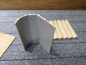 Paneles de Pared Interiores de Madera Maciza 3D de Alta Calidad EFS - Diseño Minimalista Insonorizado e Impermeable para Decoración de Salones y Hogares - Product Image 2