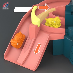 Jeu de jouets de <span class=keywords><strong>garage</strong></span> pour enfants, piste de construction, <span class=keywords><strong>voiture</strong></span> <span class=keywords><strong>dinosaure</strong></span>, parking, <span class=keywords><strong>garage</strong></span>, 5 étages - Product Image 3