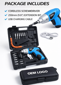 Juego de Destornilladores Eléctricos Inalámbricos Recargables de Litio-Ion de 3.6V, 5 Piezas, para el Hogar, Venta al Por Mayor - Product Image 3