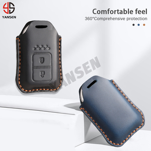 Cover per Chiave Auto 2025, Custodia per Telecomando <span class=keywords><strong>Honda</strong></span> Civic CRV <span class=keywords><strong>HRV</strong></span> Accord Pilot Fit Freed Vezel Odyssey 2018 2019 2020 2021 2022 - Product Image 4