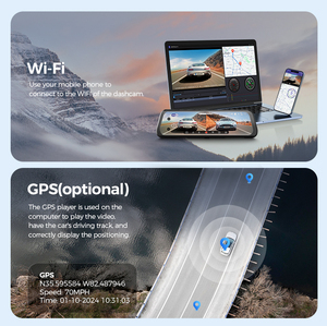 <span class=keywords><strong>Azdome</strong></span> AR09กล้องติดรถยนต์ระบบสัมผัส<span class=keywords><strong>4K</strong></span> 9.66นิ้ว, กล้องติดรถยนต์ DVR กล้องติดรถยนต์กล้องติดรถยนต์กล้องบันทึกภาพติดรถยนต์กล่องดำ - Product Image 3