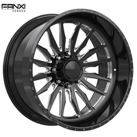 Jantes de voiture personnalisées Polish Deep Dish 20"22"24"26" 24x14 26x16 8x6.5 8x180 6x139.7 Jantes forgées 8 trous pour Chevrolet 1500/2500/3500