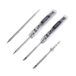 Sequre SI012 fer à souder électrique Intelligent Celsius <span class=keywords><strong>Fahrenheit</strong></span> sensibilité réglable Buzzer intégré pour T12 TS conseils - Product Image 3