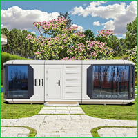 Kit de maison capsule mobile préfabriquée Volferda pour usage résidentiel/commercial en acier durable à installation rapide