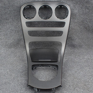 Pour Mercedes-Benz, intérieur en fibre de carbone véritable pour garniture A45, volant modifié C63, couvre-volant C43, panneau de commande central - Product Image 3