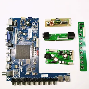 CV338H-A Intelligente LCD LED TV Principale Gruppo della Scheda di Linea di Assemblaggio di PCB PCBA Produttore di Ferro TV Unità