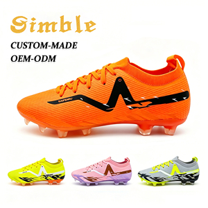 Botas de Fútbol Nuevas con Logotipo OEM, Botas de Fútbol para Hombre Antideslizantes con Tacos Largos FG/AG, Botas de Fútbol Personalizadas para Entrenamiento - Product Image 1