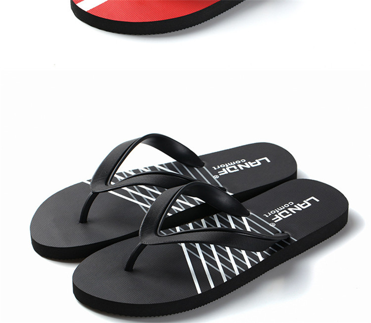 Luxury House Shoes Indoor Outdoor Fashion Sandals Shoes Summer Beach Slippers Flat Men Flip Flop Slippers