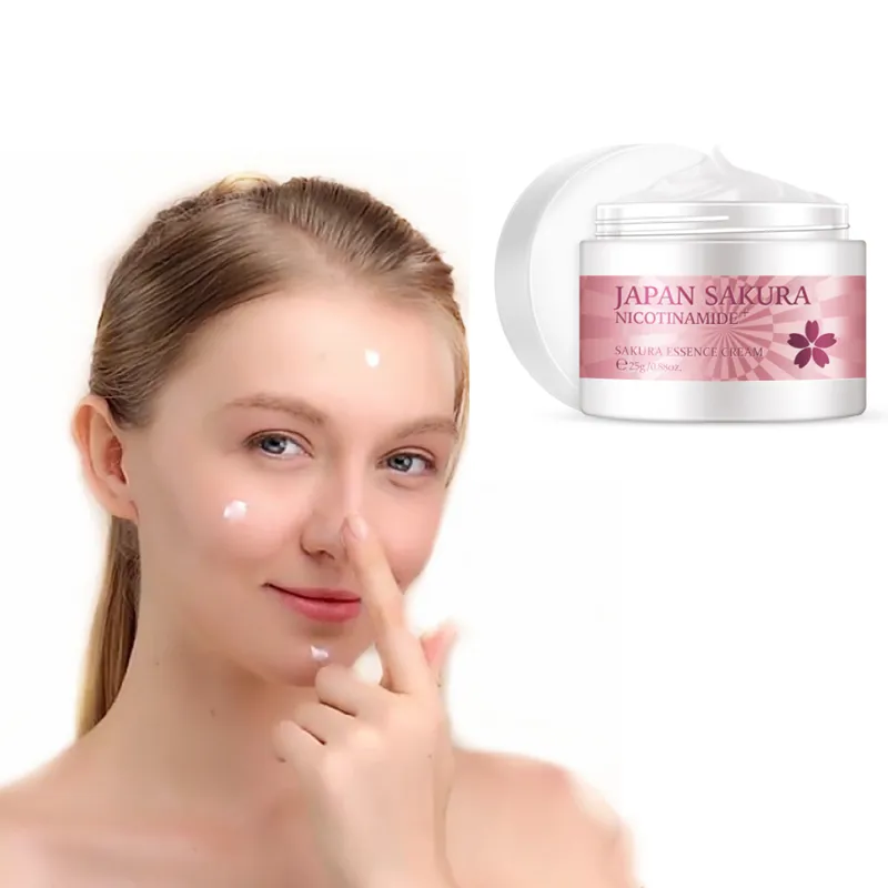 Wholesale Natural Face Care Beauty Cream Japan Sakura Essence Moisturizing Anti-Aging Face Cream