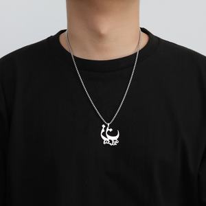 Collier avec pendentif en acier inoxydable pour femme, poème persan en farsi, liberté de vie, Zan Zendegi Azadi, chaîne de collier, bijoux, cadeau - Product Image 4